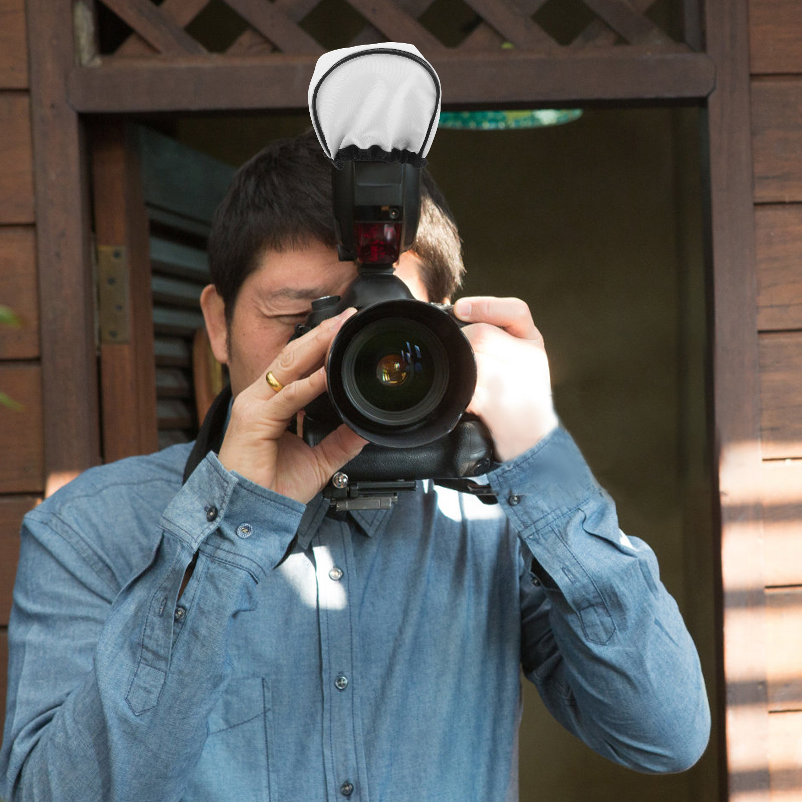 Photography Lighting Modifiers - 유니버설 플래시 디퓨저 소프트 천 커버,