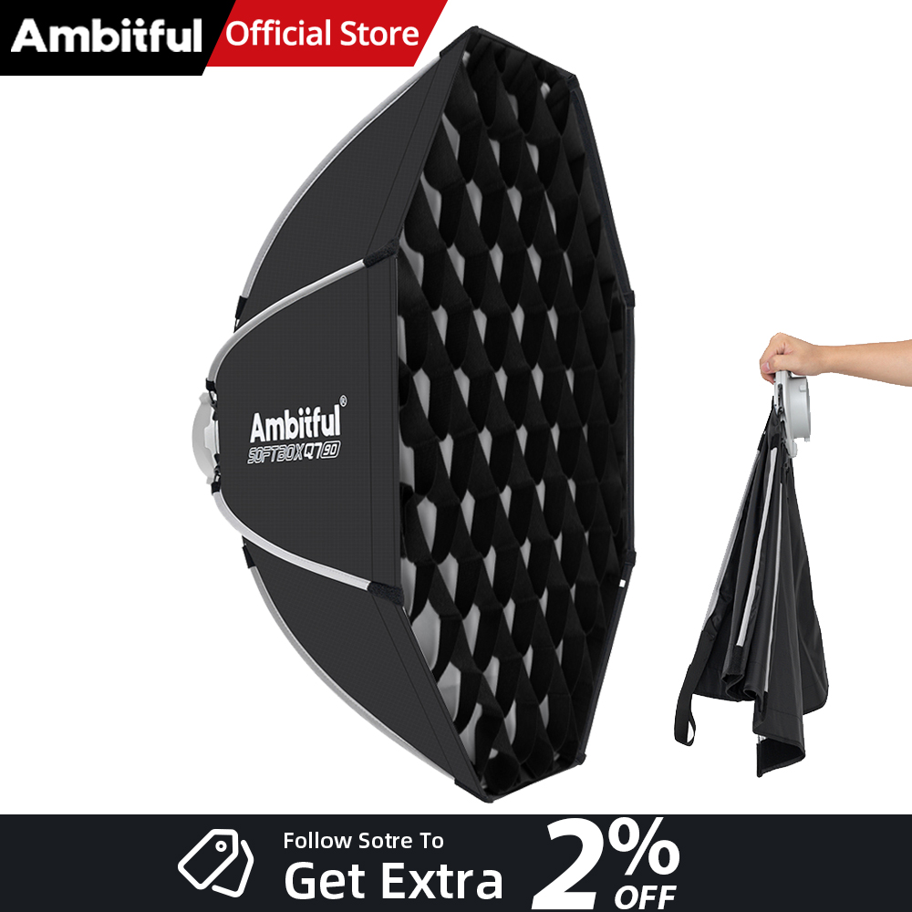 Photography Lighting Set Up - AMBITFUL Q7II 55/65/90cm 보웬스 마운트 옥타곤