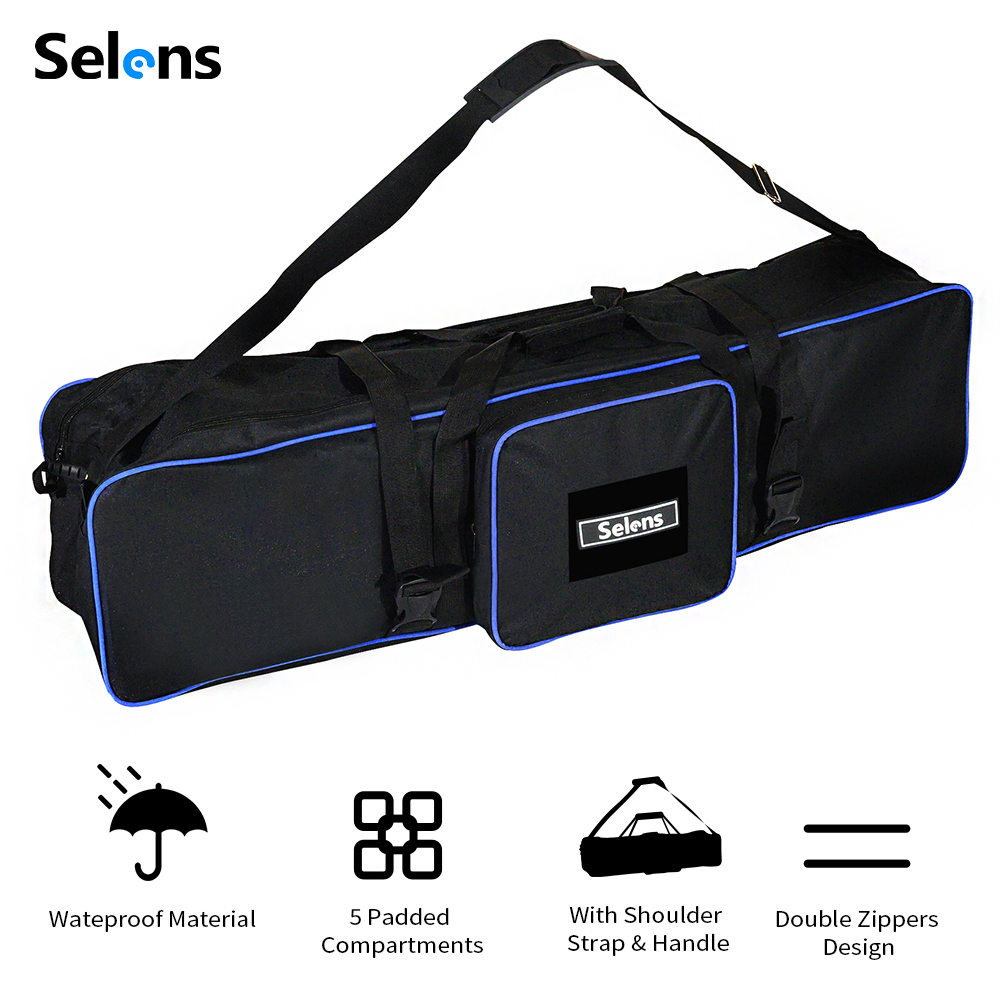 Photography Umbrella Lighting Kit - Selens 105cm/43in 핸드백 운반 가방 사진