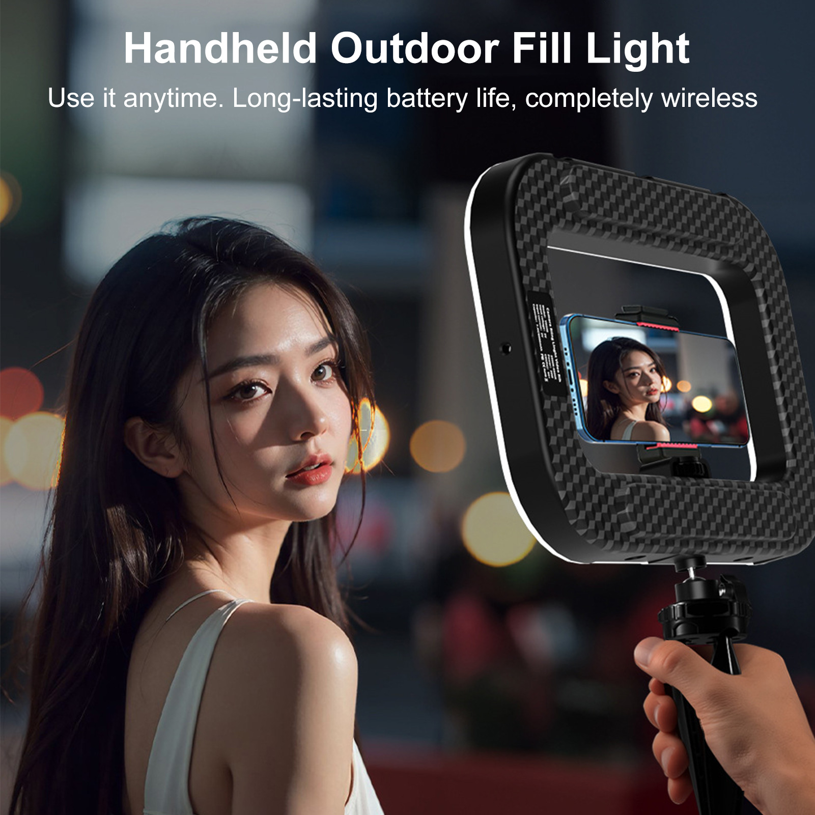 충전식 휴대폰 라이트 핸드헬드 폰 스태빌라이저, 비디오 - Photography Lighting Product 리뷰 및 가격