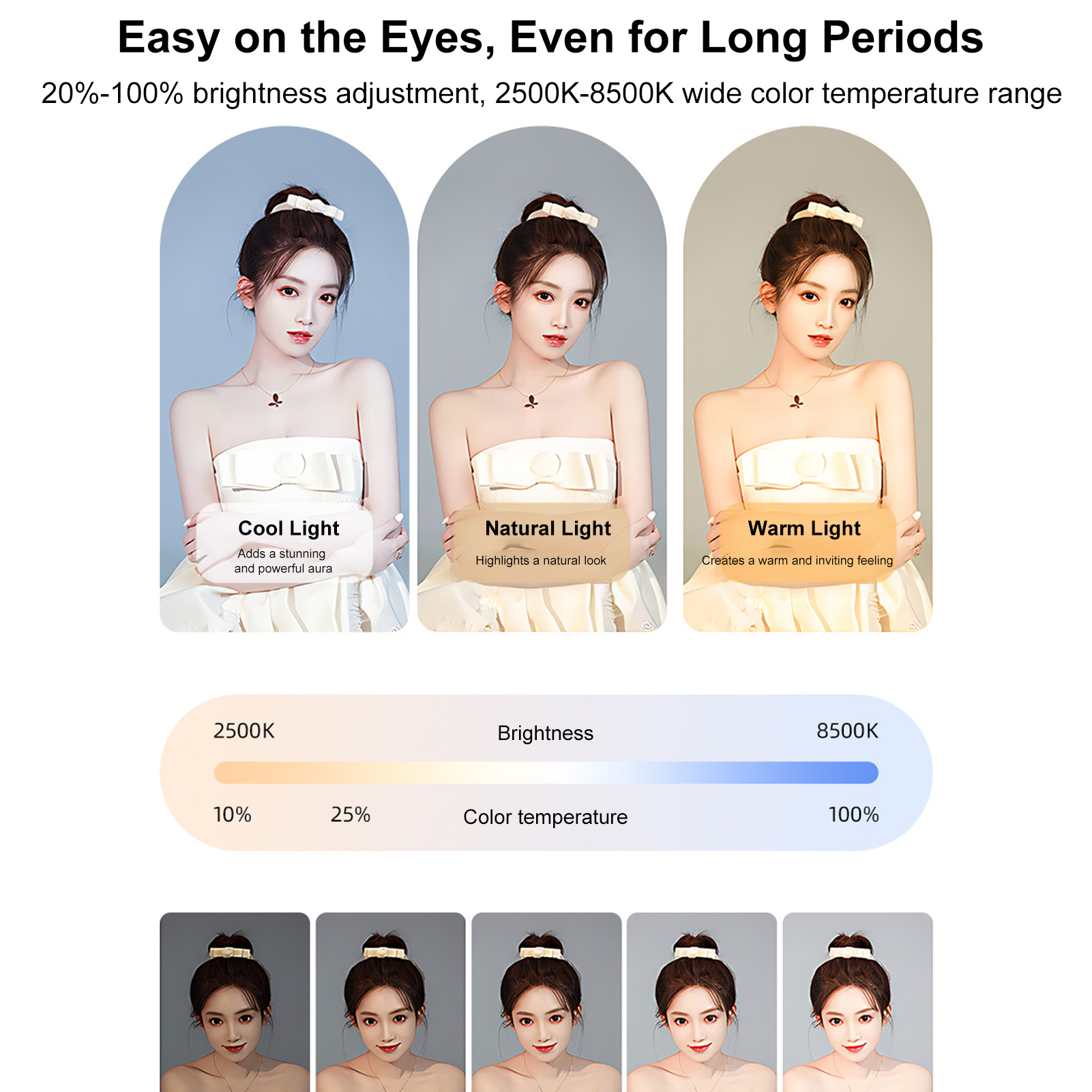 충전식 휴대폰 라이트 핸드헬드 폰 스태빌라이저, 비디오 - Photography Lighting Product 리뷰 및 가격