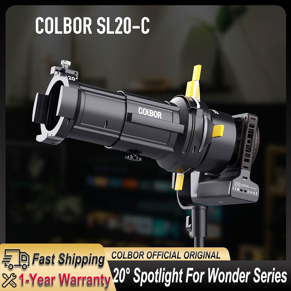 COLBOR SL20-C LED 스포트라이트 조명 수정 - Photography Lighting Modifiers 리뷰 및 가격