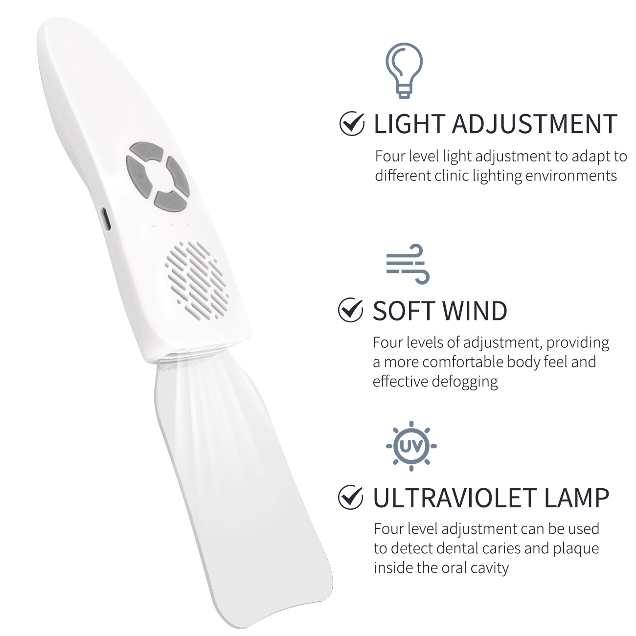 치과용 김서림 방지 거울 키트 LED 조명 거울 구강  - Photography And Lighting 리뷰 및 가격