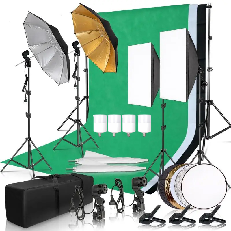 사진 조명 키트 우산 사진 배경 포토부스 배경막 소프트 - Photography Umbrella Lighting Kit 리뷰 및 가격