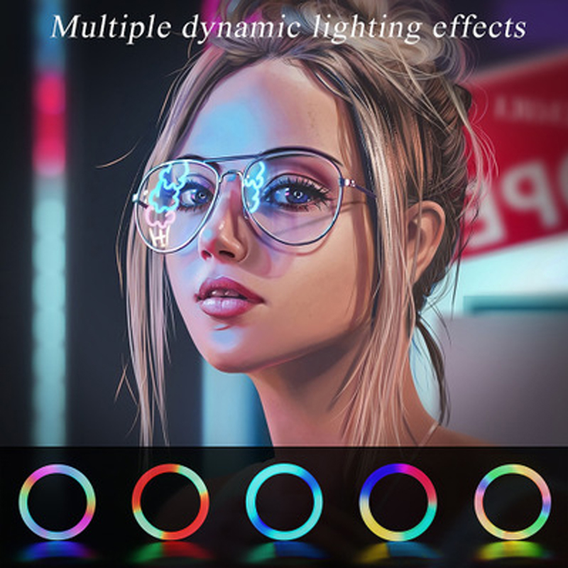 13 인치 RGB Led Selfie 링 라이트 0.5 - Photography Lighting Set Up 리뷰 및 가격