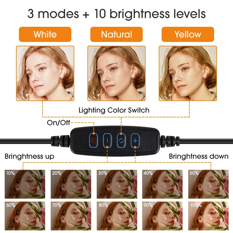 10 인치 LED Selfie 링 라이트 서클 필 라이 - Photography Lighting Set Up 리뷰 및 가격