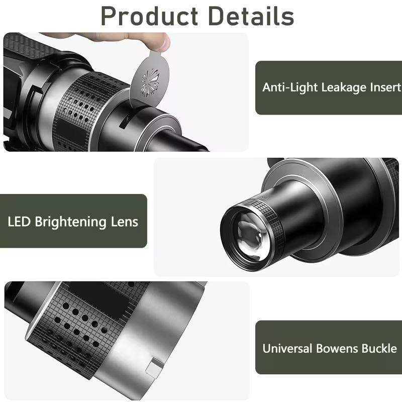 보웬스 마운트 스포트라이트 원뿔형 광학 스누트 키트,  - Photography Umbrella Lighting Kit 리뷰 및 가격