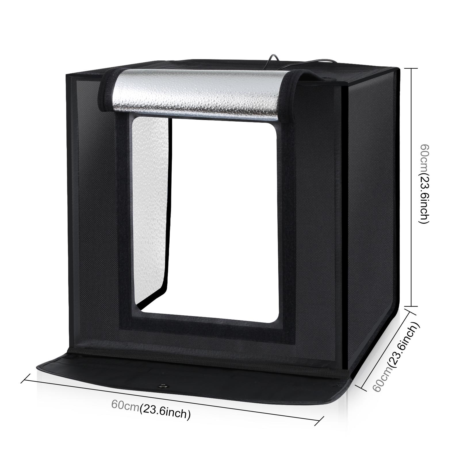 PULUZ 60cm 포토 스튜디오 라이트 박스 휴대용  - Photography Lighting Set Up 리뷰 및 가격