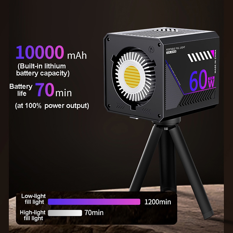 60W RGB 비디오 라이트 휴대용 LED 사진 스튜디 - Photography Lighting Product 리뷰 및 가격